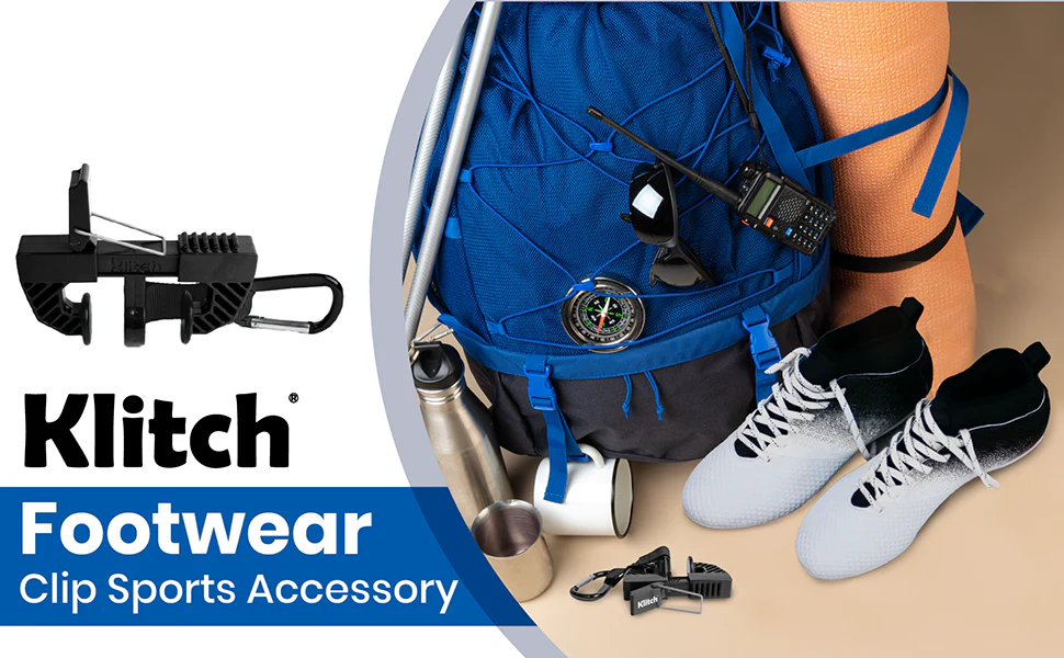 Gen 2.0 Klitch Sport Footwear Clip - Red - 5 Pack - Image 6