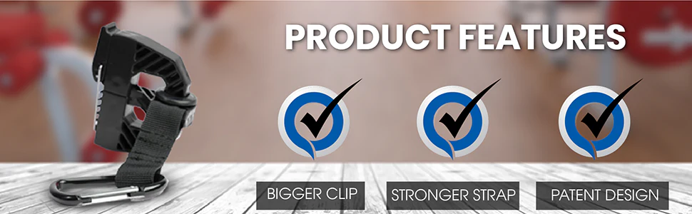 Gen 2.0 Klitch Sport Footwear Clip - Red - 5 Pack - Image 7